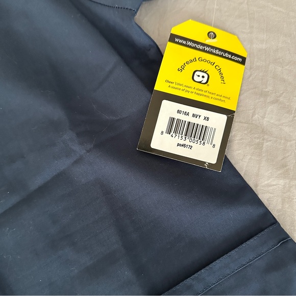 NWT Wonderwink origins scrub top size XS - Picture 8 of 8